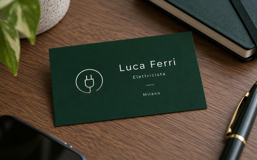Biglietto da visita di Luca Ferri